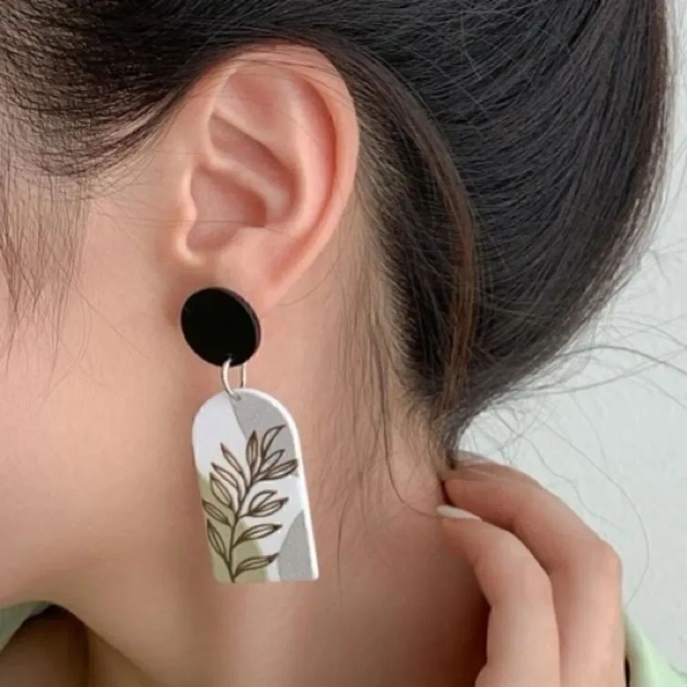 Resin earrings